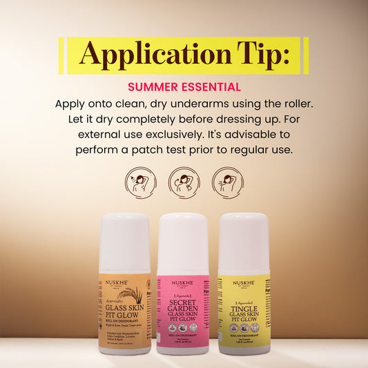 Summer Essential | Pit Glow Roll On Deo Combo (Pack of 3)