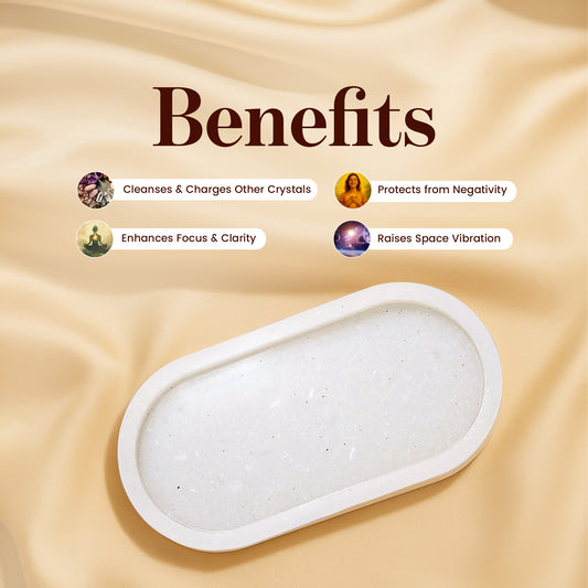 Selenite Crystal Recharging Plate