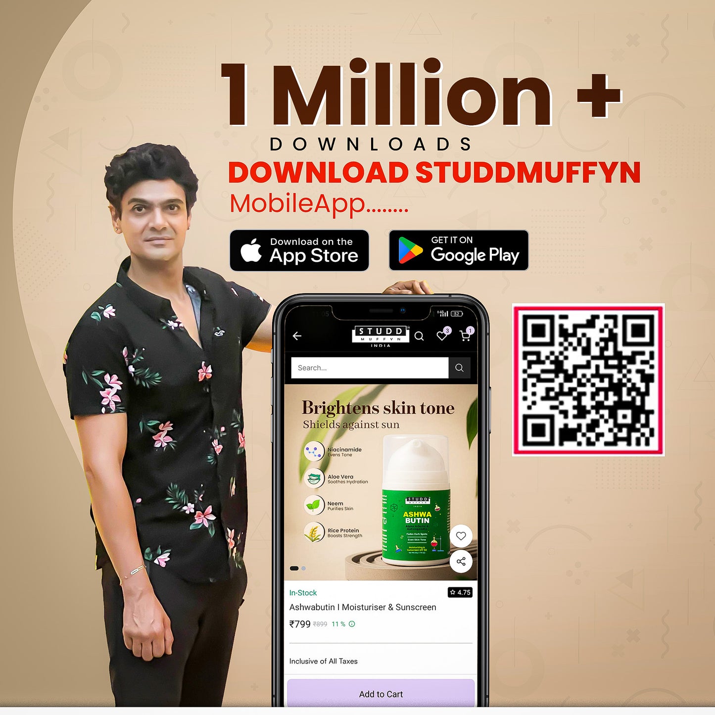 Ashwabutin I Moisturiser & Sunscreen