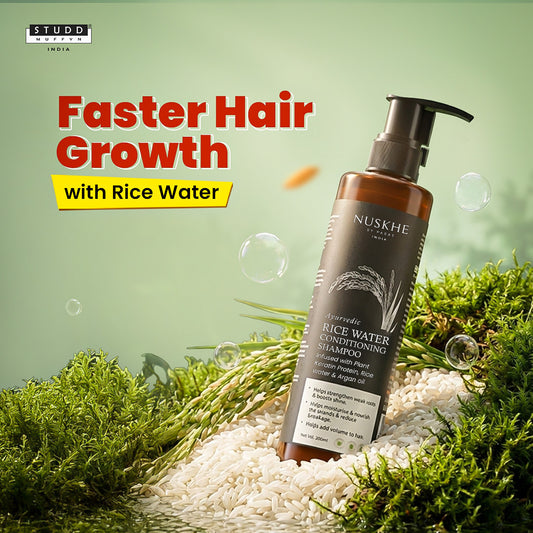 Ayurvedic Rice Water Conditioning Shampoo- Pack of 2
