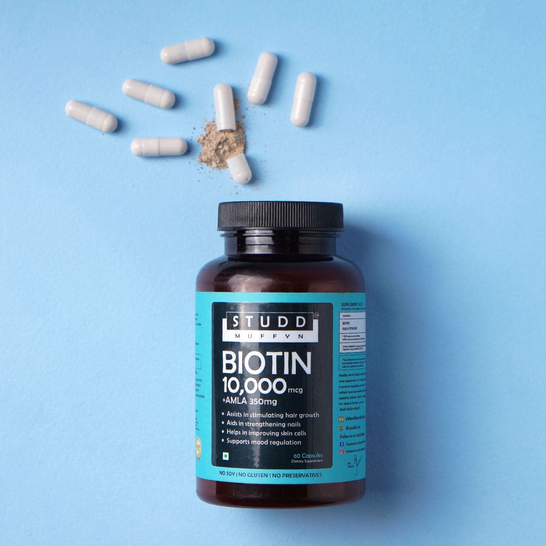 Biotin + Amla 10000mcg Capsules
