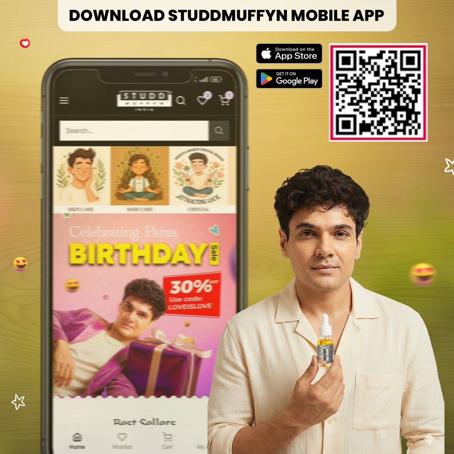 Biphasic Skin Prep Serum