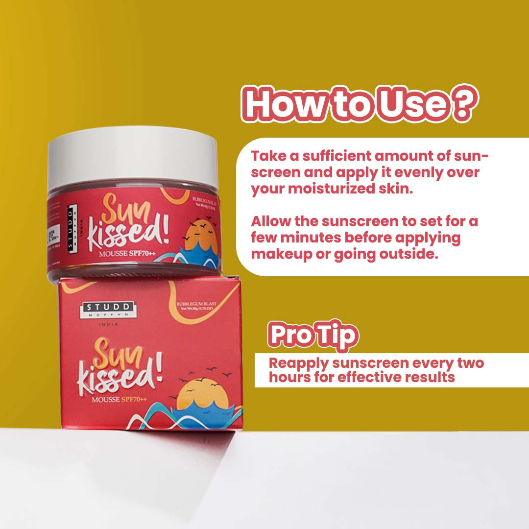 Sun Kissed Mousse | Bubblegum Blast | SPF70++