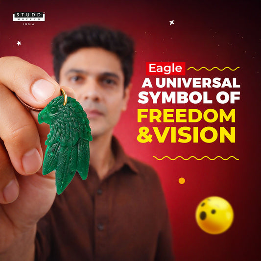 Green Aventurine Eagle Pendant