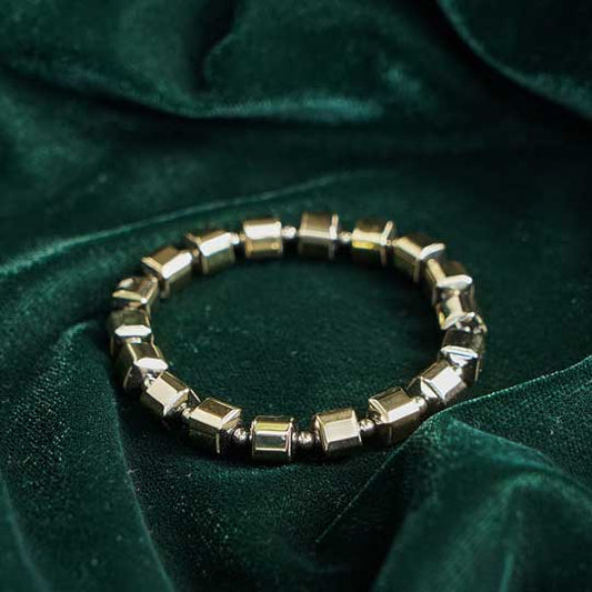 Gold Hematite Bracelet