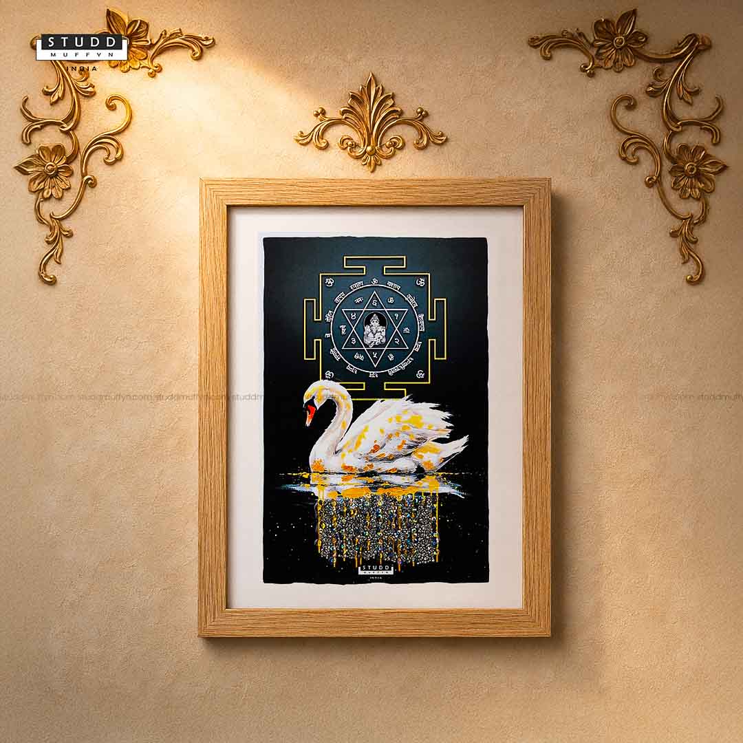 Kuber Yantra Pyrite Frame