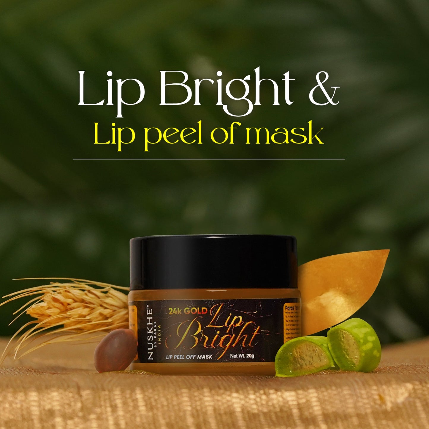 Lip Bright & Lip peel of mask