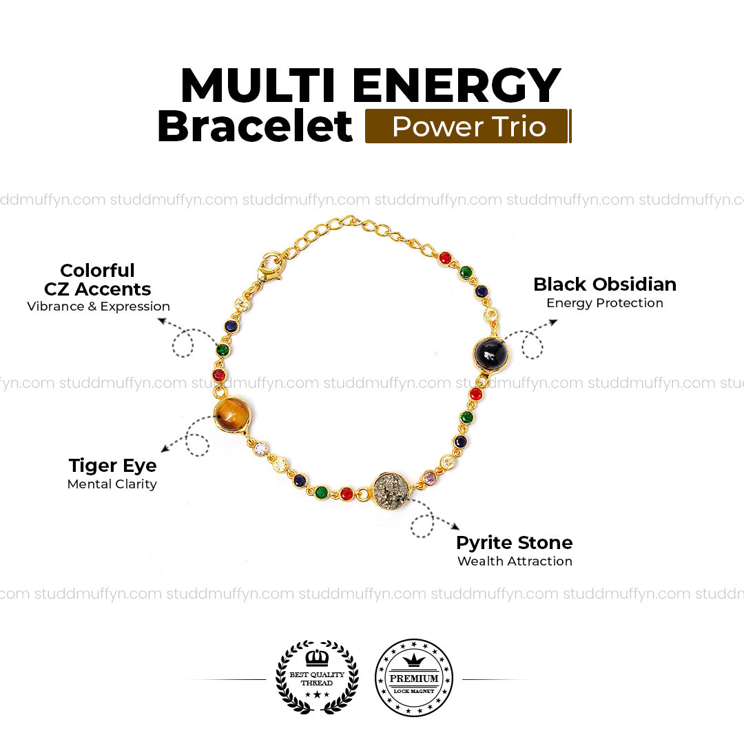 Multi Energy Balance Bracelet