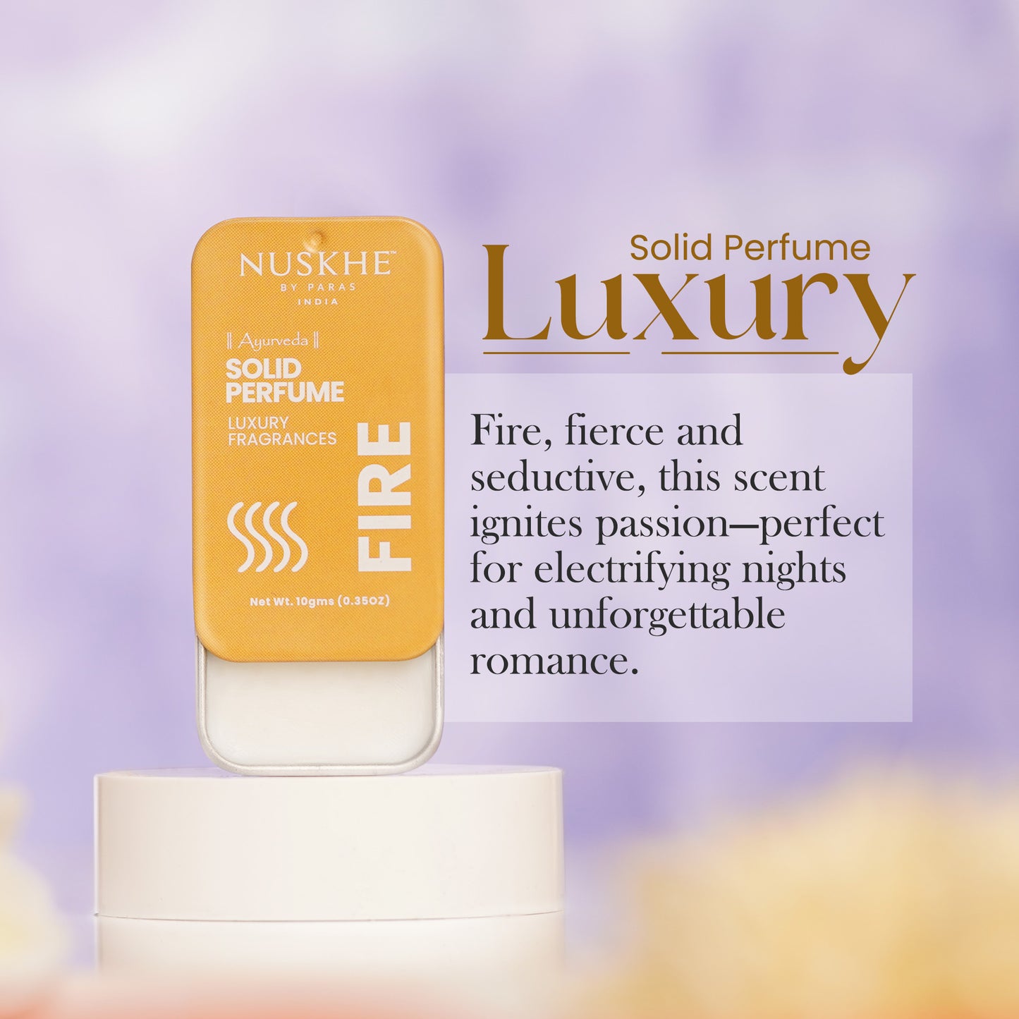 Luxury Fragrances I Pack of Four Natural Elements - Water, Air, Earth & Fire