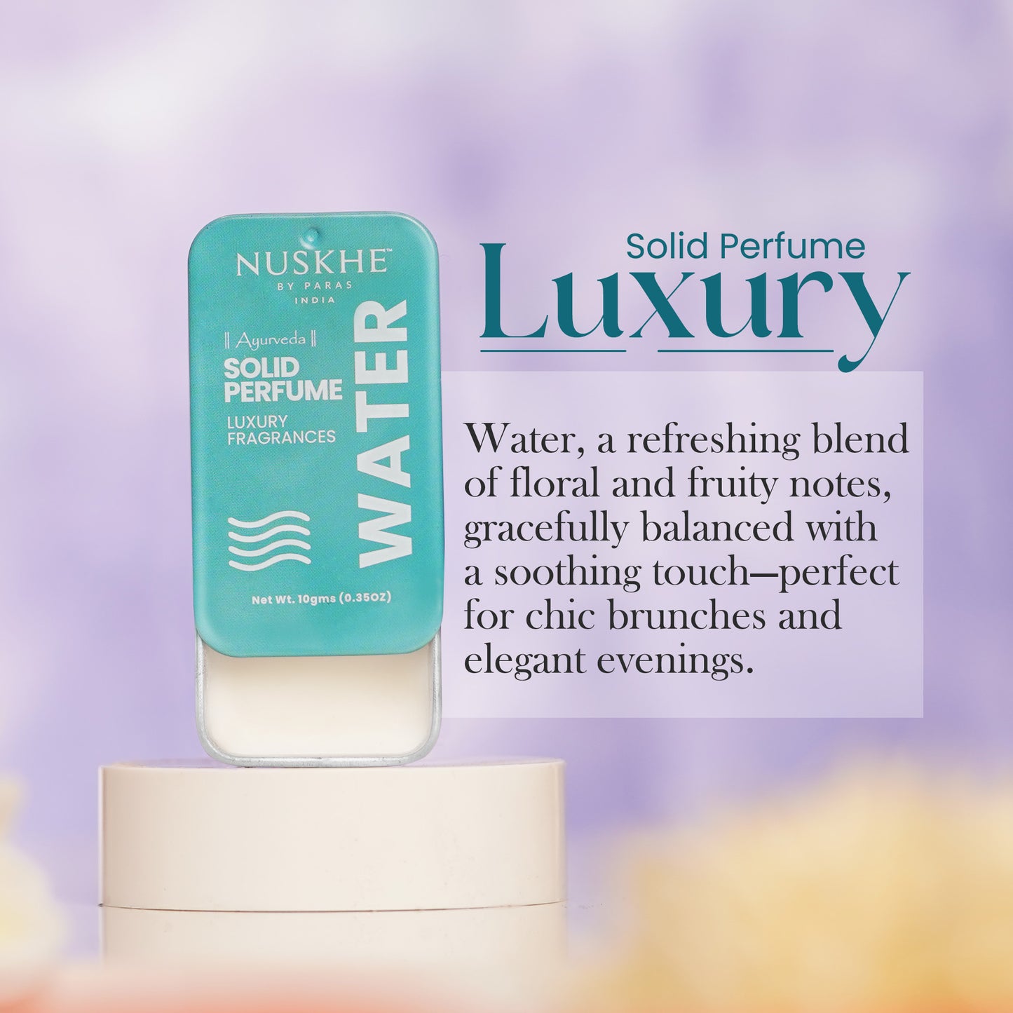 Luxury Fragrances I Pack of Four Natural Elements - Water, Air, Earth & Fire