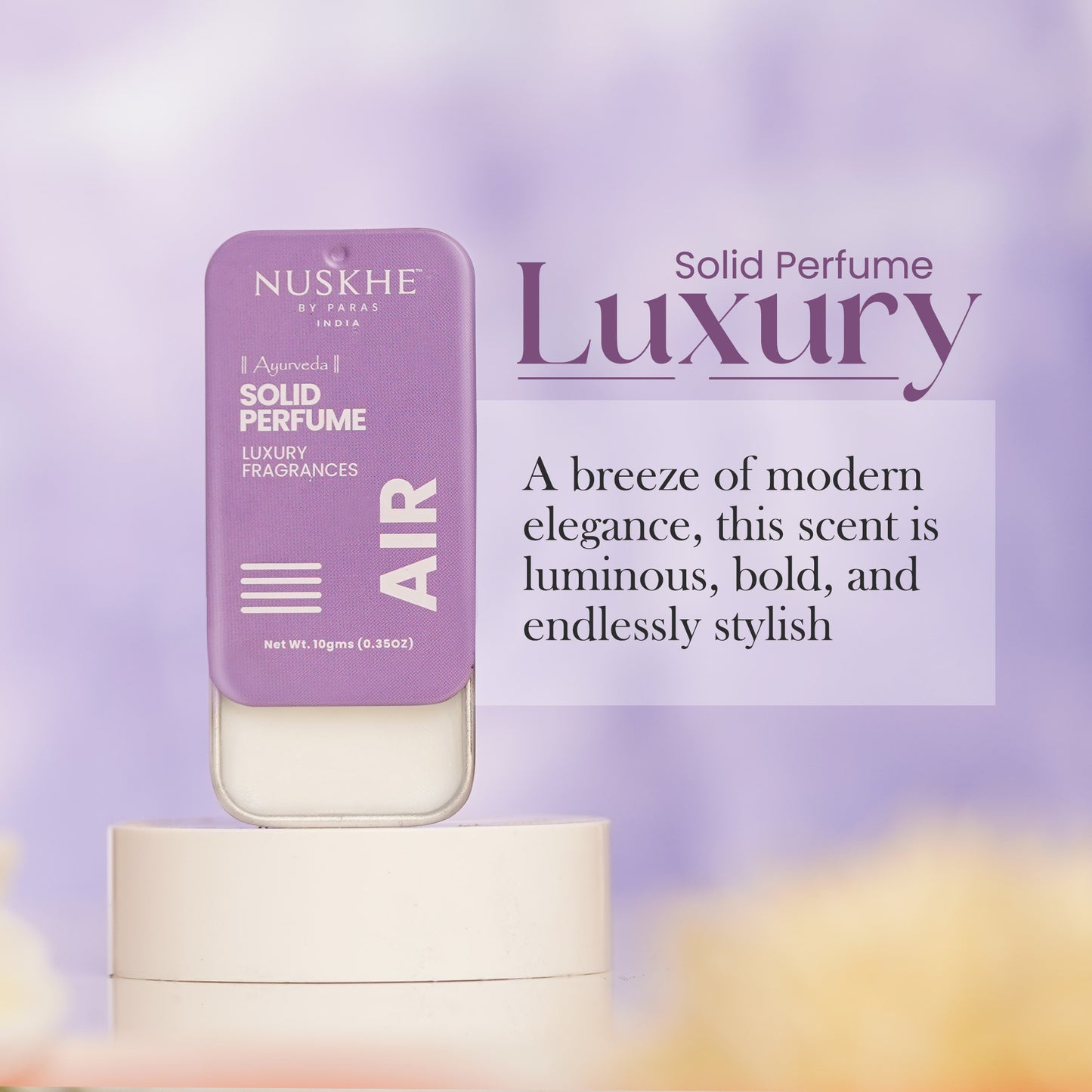 Luxury Fragrances I Pack of Four Natural Elements - Water, Air, Earth & Fire