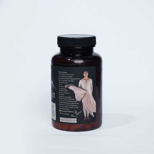 Nuskhe by Paras Ayurvedic Shilajit Pure Ext. | For Men & Women | 60 Veg Capsules - 500mg