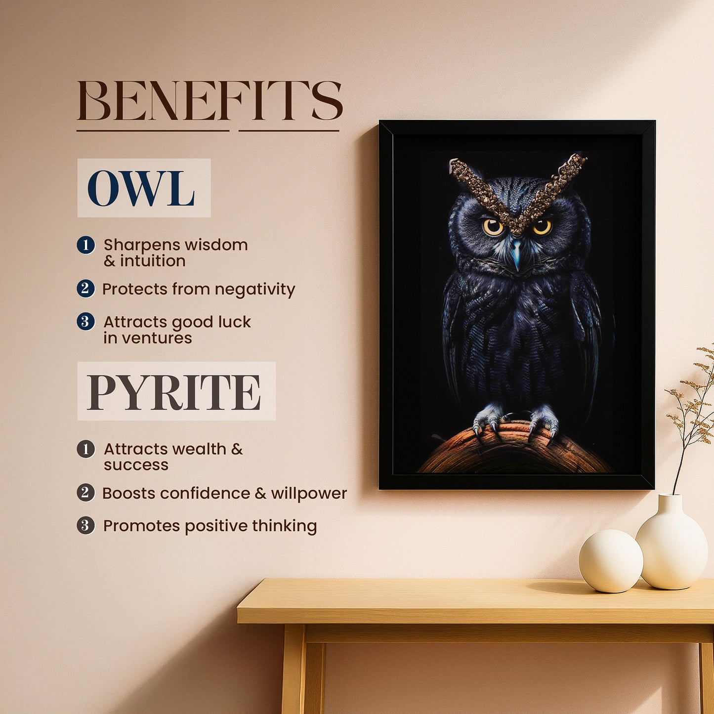 Pyrite Owl By Studd Muffyn