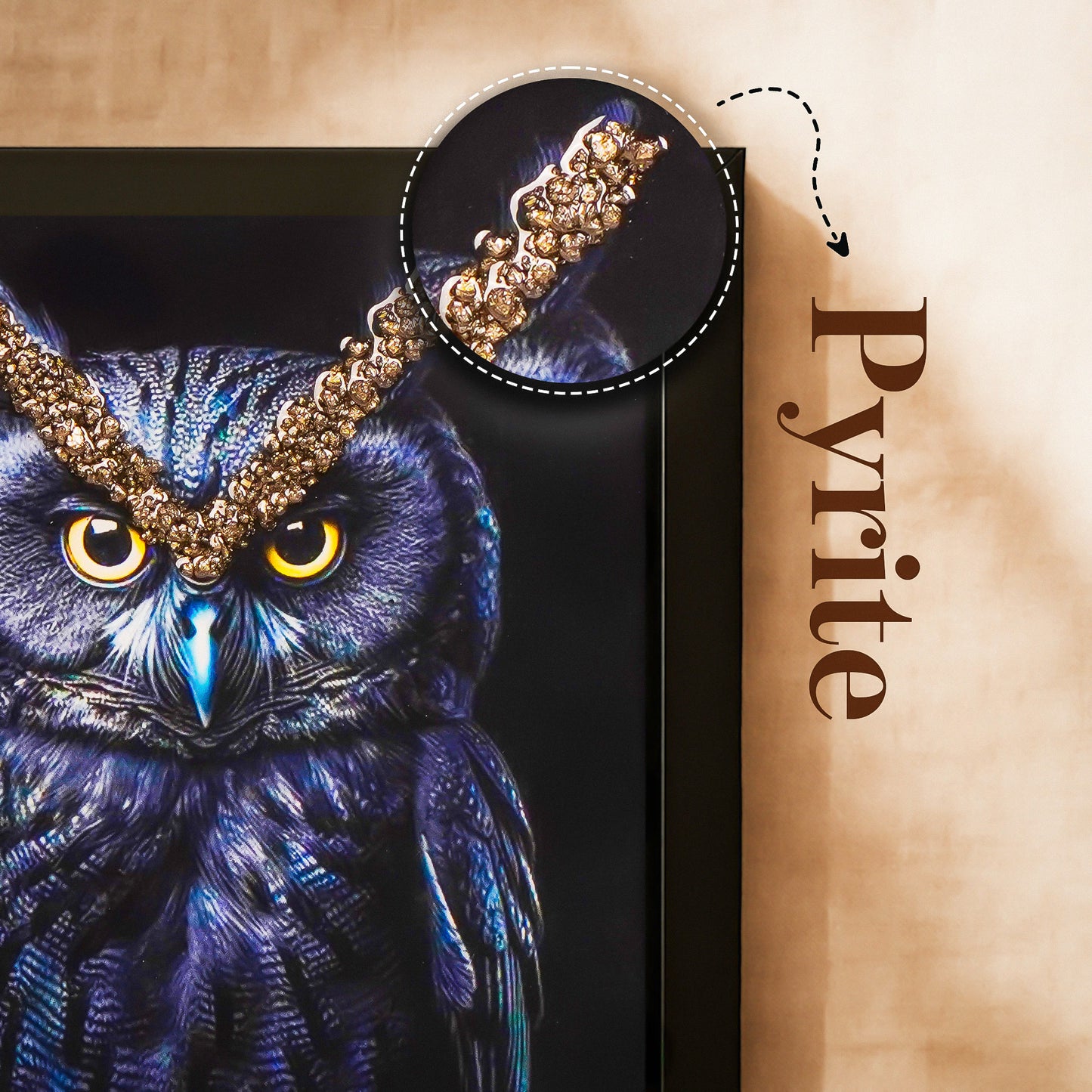 Pyrite Owl By Studd Muffyn