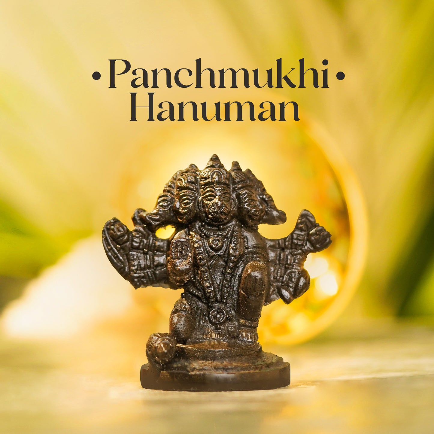 Panchmukhi Pyrite Hanuman