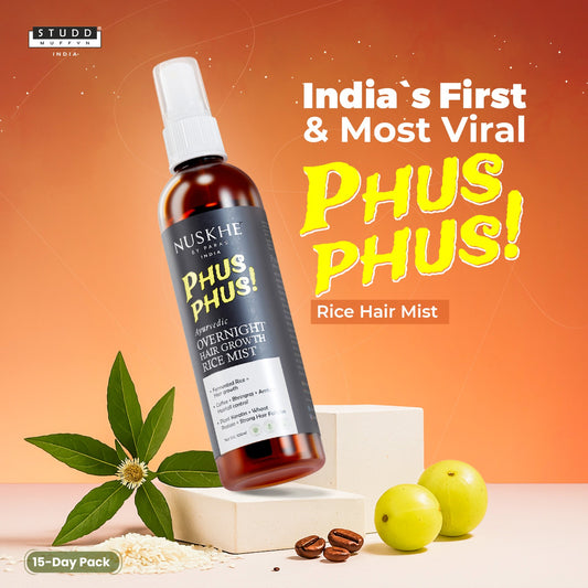 Ayurvedic Phus Phus Rice Hair Mist - Pack of 3