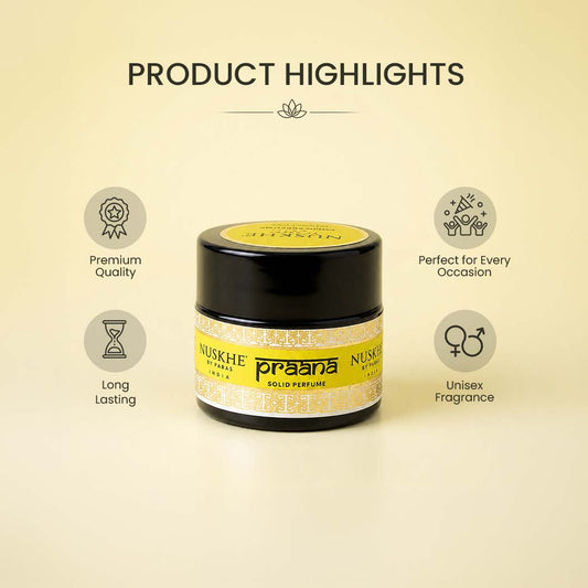 Praana Solid Perfume For Men & Women