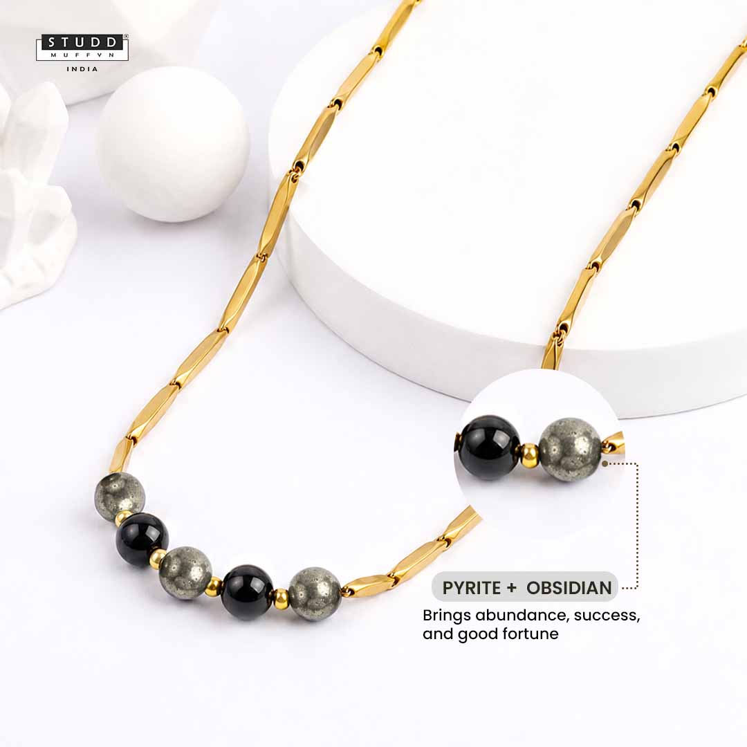 Richie Rich Rice Chain - 24k Gold Plated
