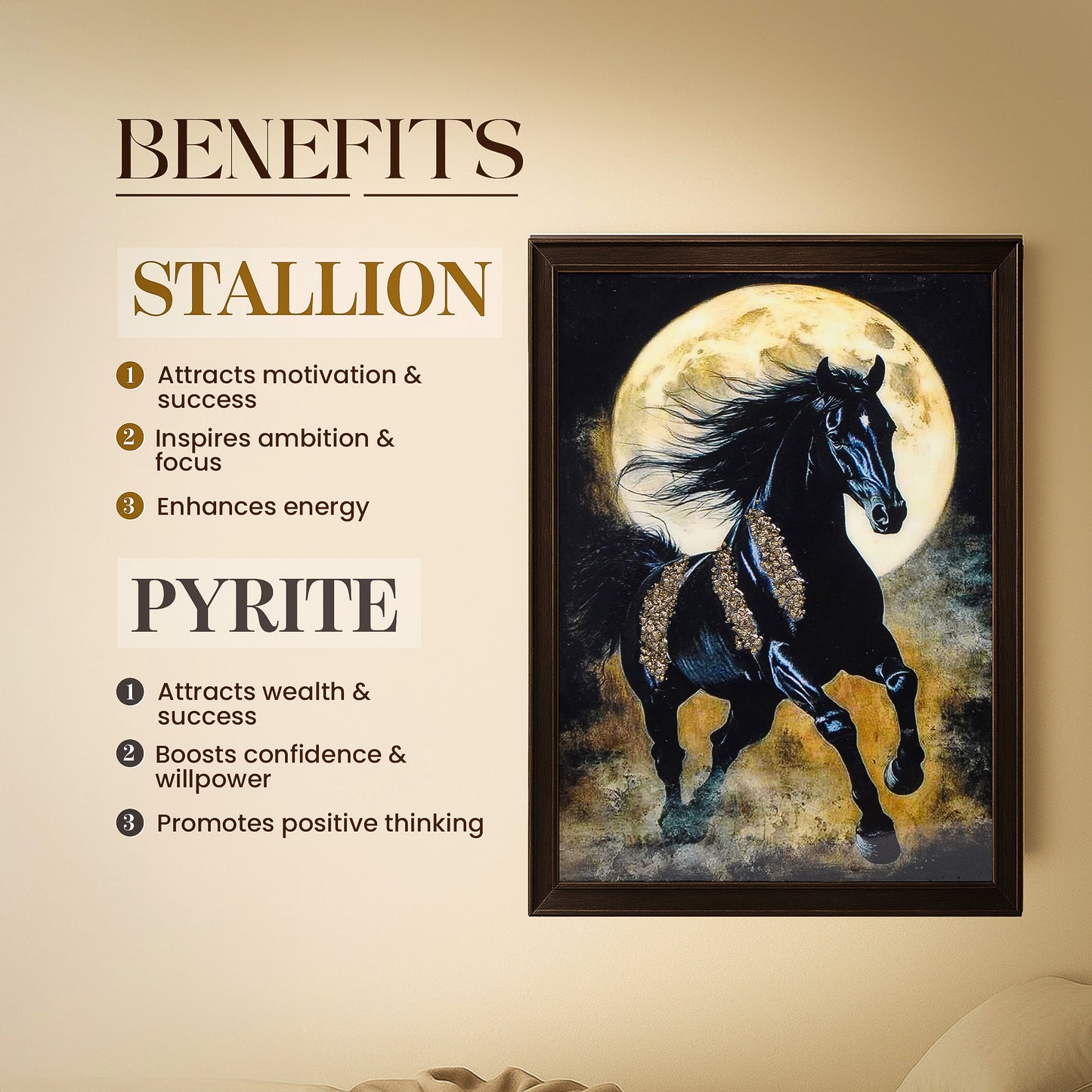 Pyrite Running Horse By Studd Muffyn