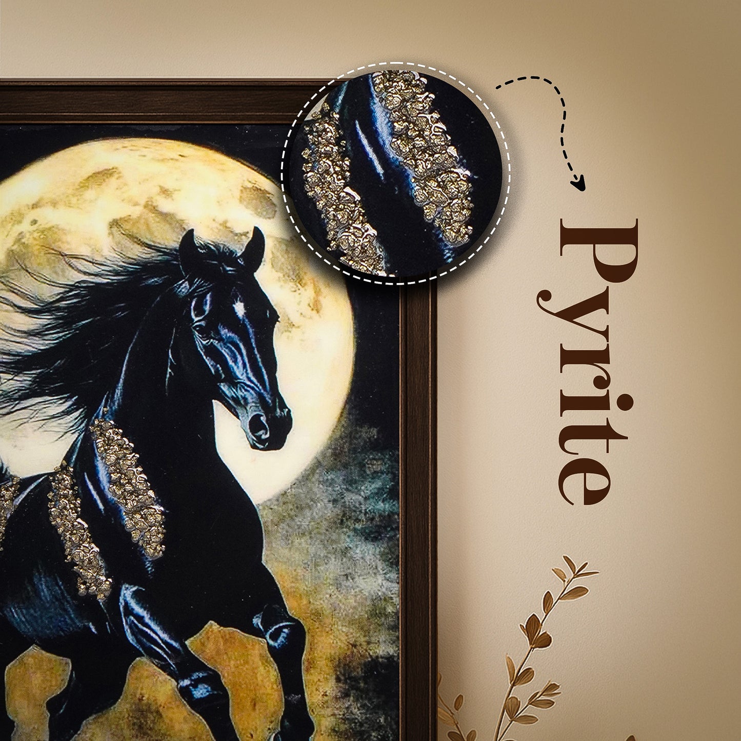 Pyrite Running Horse By Studd Muffyn