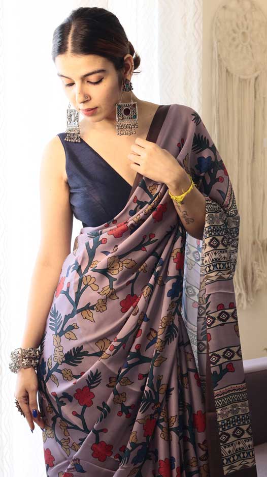 Raatkali - Satin Georgette Saree
