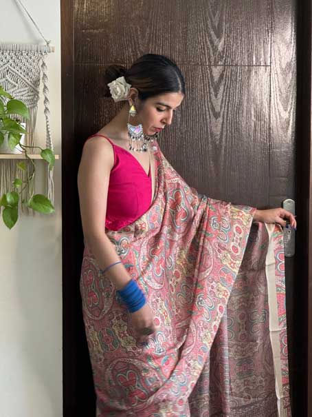 Rangoli - Satin Georgette Saree