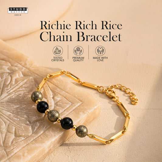 Richie Rich Rice Chain Bracelet