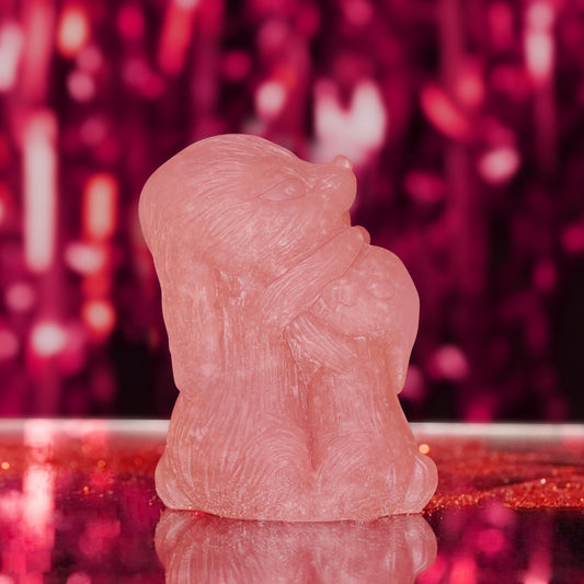 Rose Quartz Bunny Hug