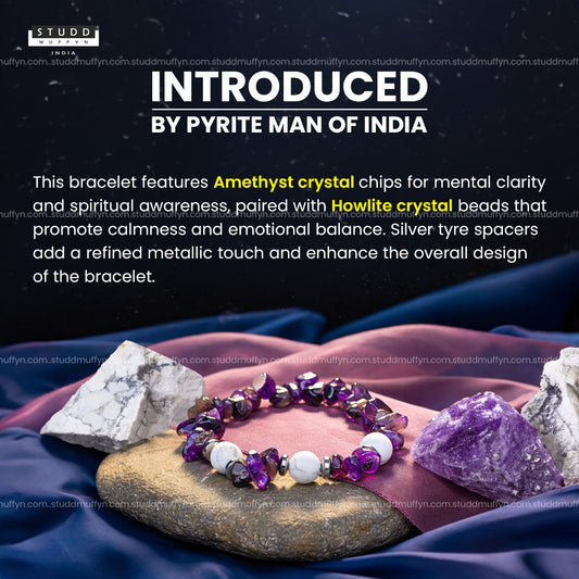 Spiritual Peace Crystal Chips Bracelet