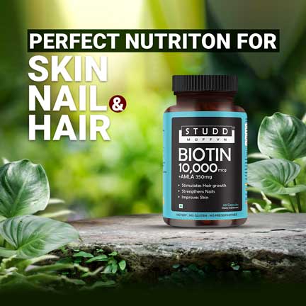 Biotin + Amla 10000mcg Capsules