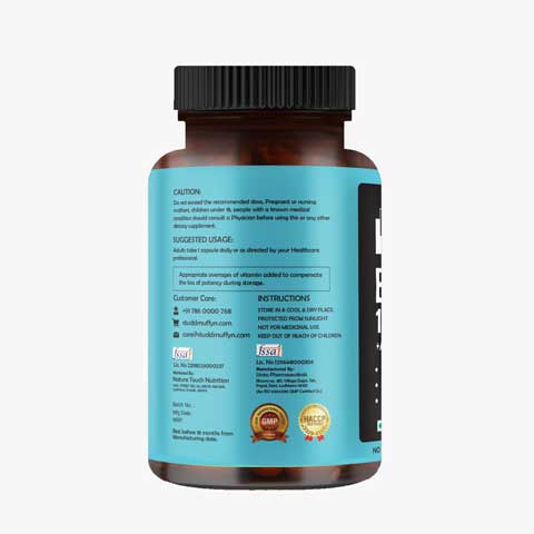 Biotin + Amla 10000mcg Capsules