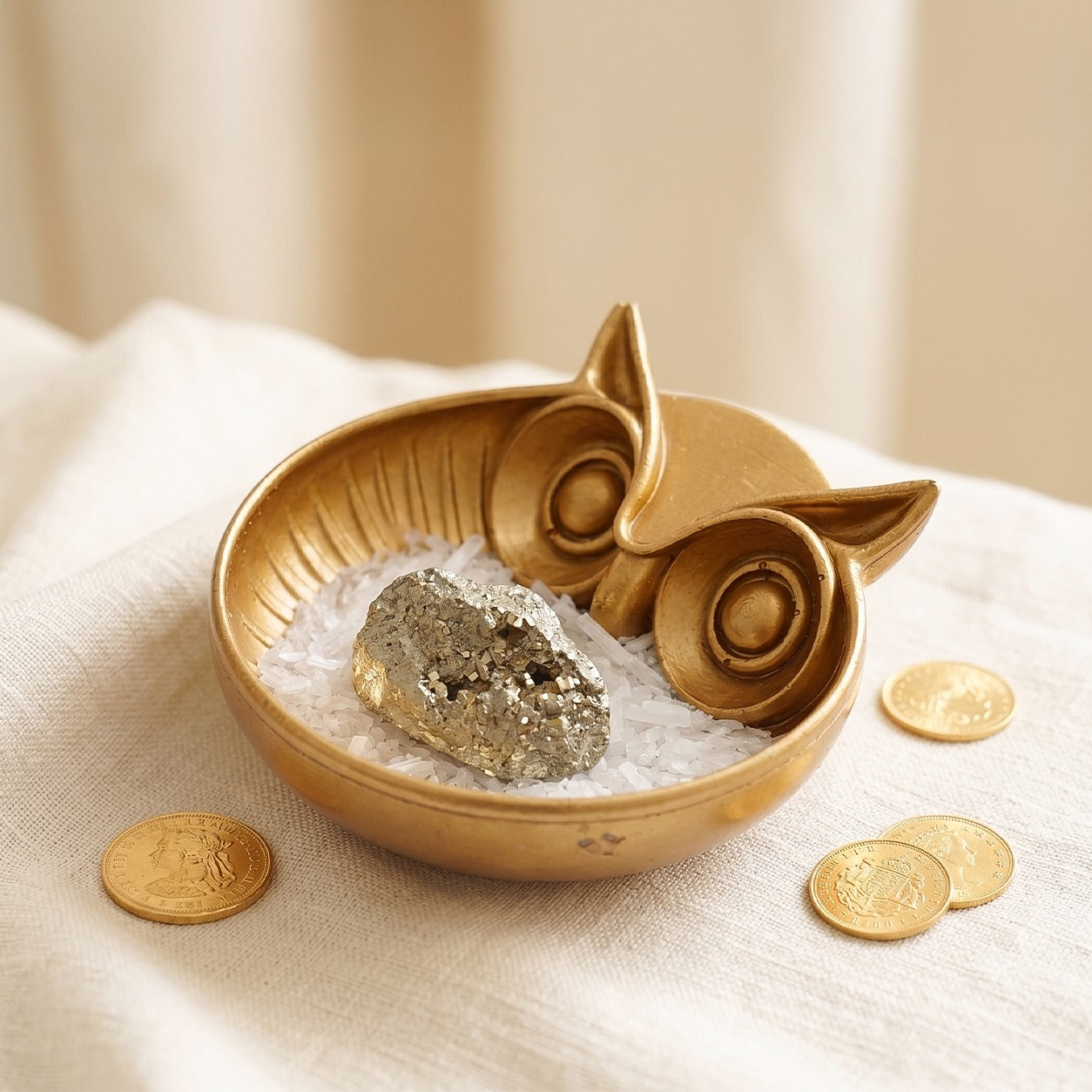 Wise Owl Money Bowl
