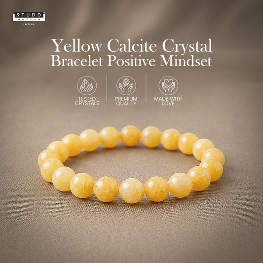 Yellow Calcite Crystal Bracelet