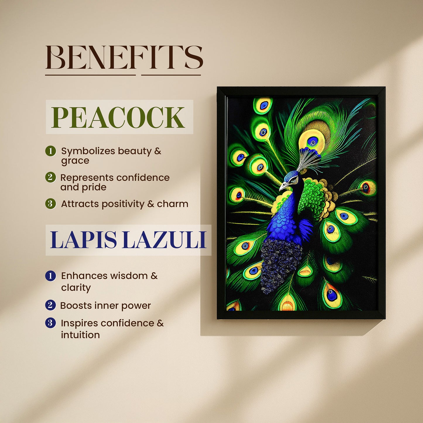 Lapiz Peacock By Studd Muffyn