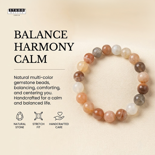 Multi Moonstone Bracelet