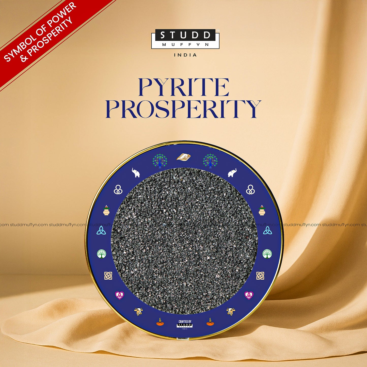 Pyrite Prosperity Plate By Studd Muffyn
