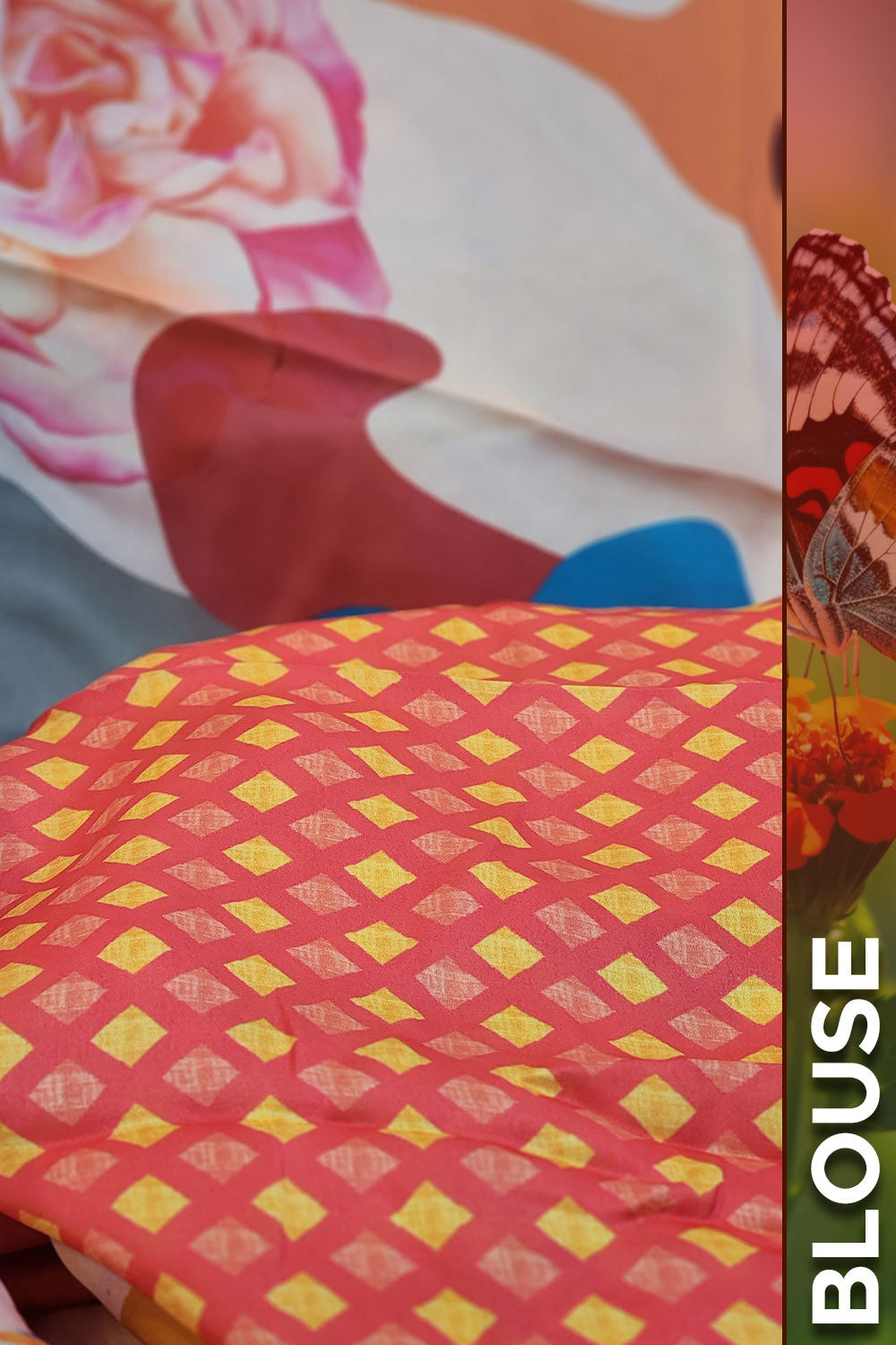 Titli - Satin Georgette Saree