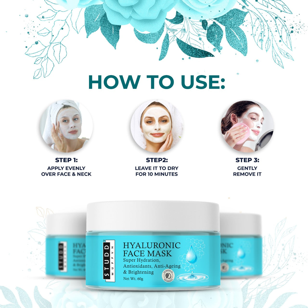 Studd Muffyn Hyaluronic Summer Care Scrub And Mask Combo