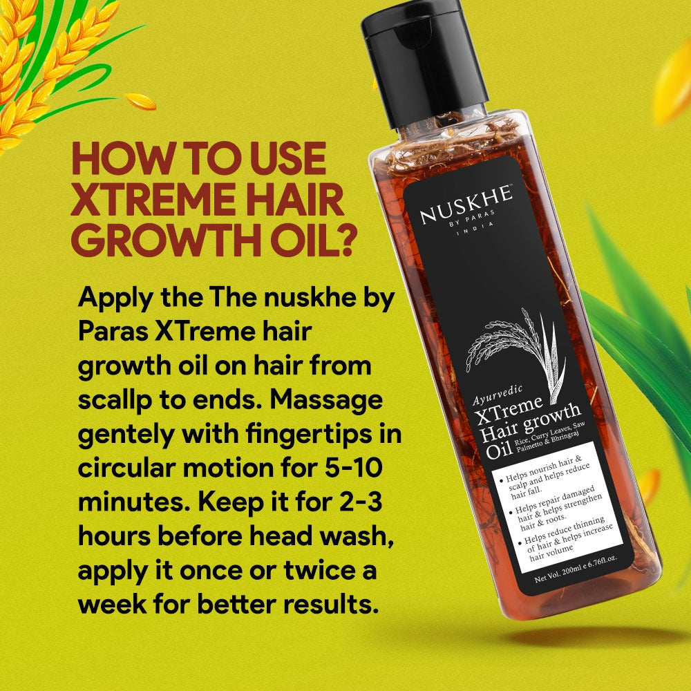 Star Hair Combo (Fermented Rice Water Conditioning Shampoo & Xtreme Hair Growth Oil)