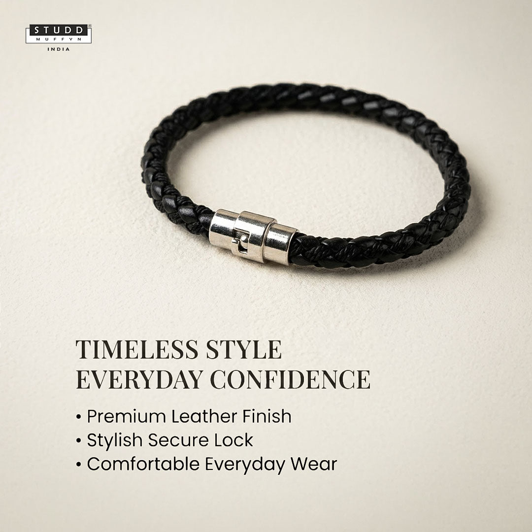 Braided Leather Bracelet