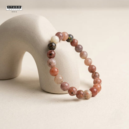 Yellow Rhodonite Bracelet – Positivity & Inner Balance