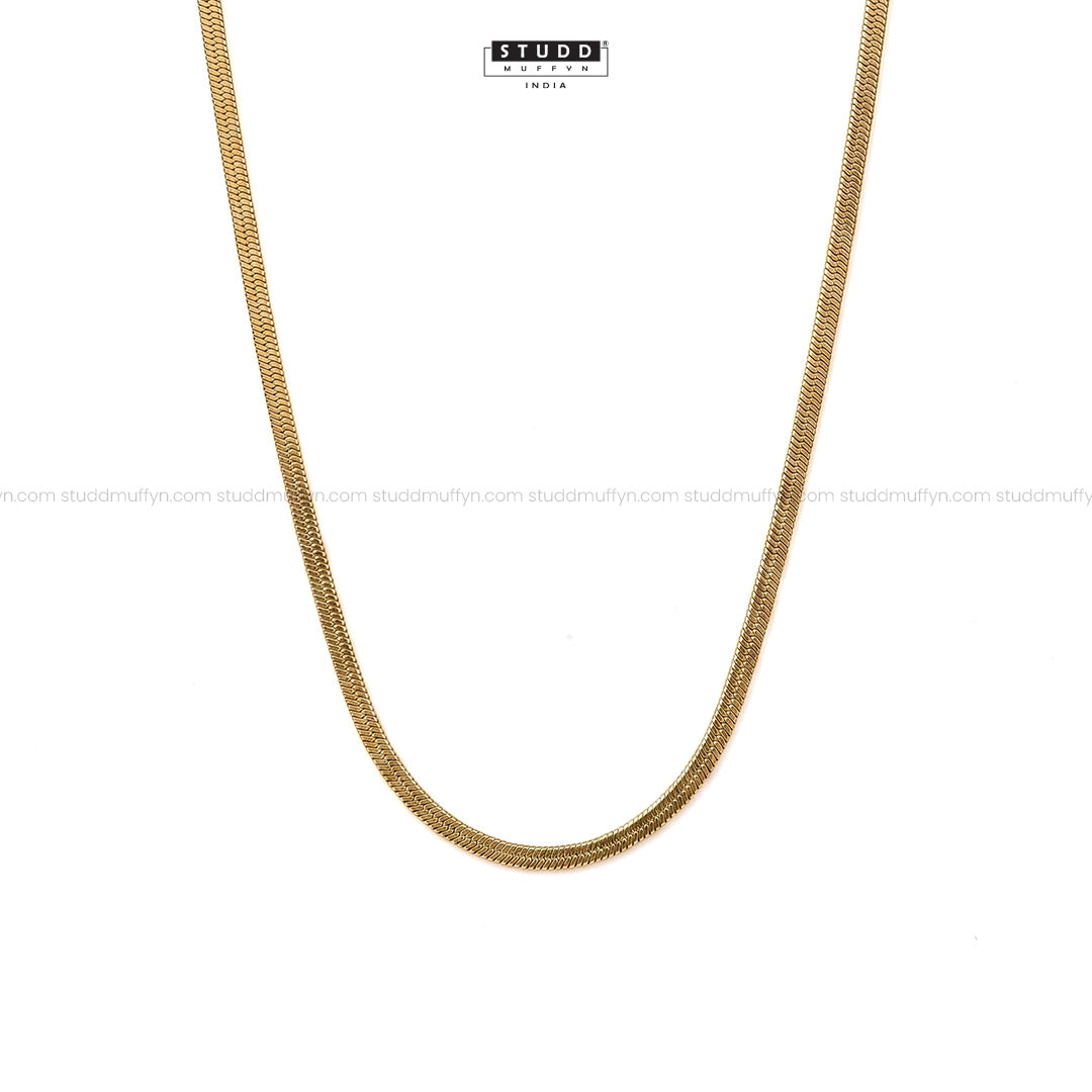 VELORE Snake Chain – 18K Gold Tone Plated