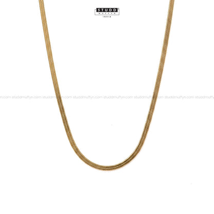 VELORE Snake Chain – 18K Gold Tone Plated