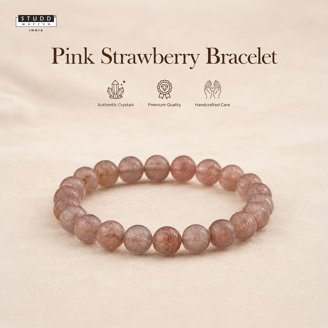 Pink Strawberry Bracelet