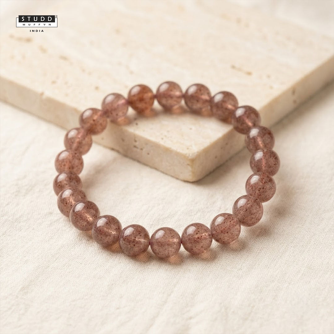 Pink Strawberry Bracelet