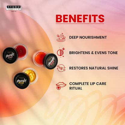 Muah Combo / 3-Step Lip Care Solution