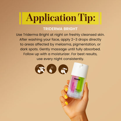 Triderma Bright I Treats Hyperpigmentation