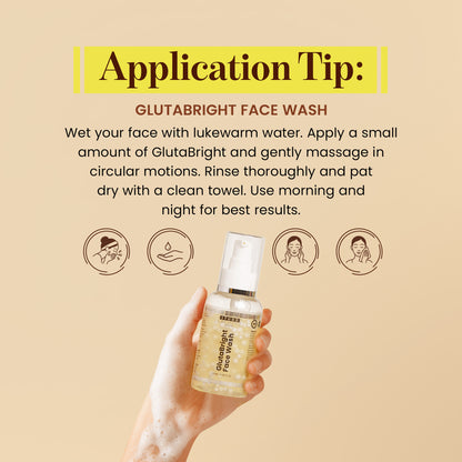 GlutaBright Face Wash