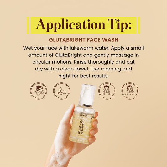 GlutaBright Face Wash