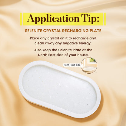 Selenite Crystal Recharging Plate